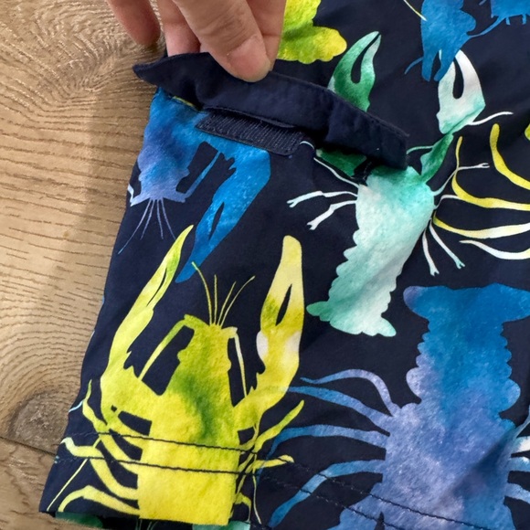 NWT BOYS Cherokee Colorful Lobster Print Swimming trunks - Picture 2 of 7